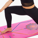 Liforme Liforme Grateful Pink Rainbow 2mm Travel Mat