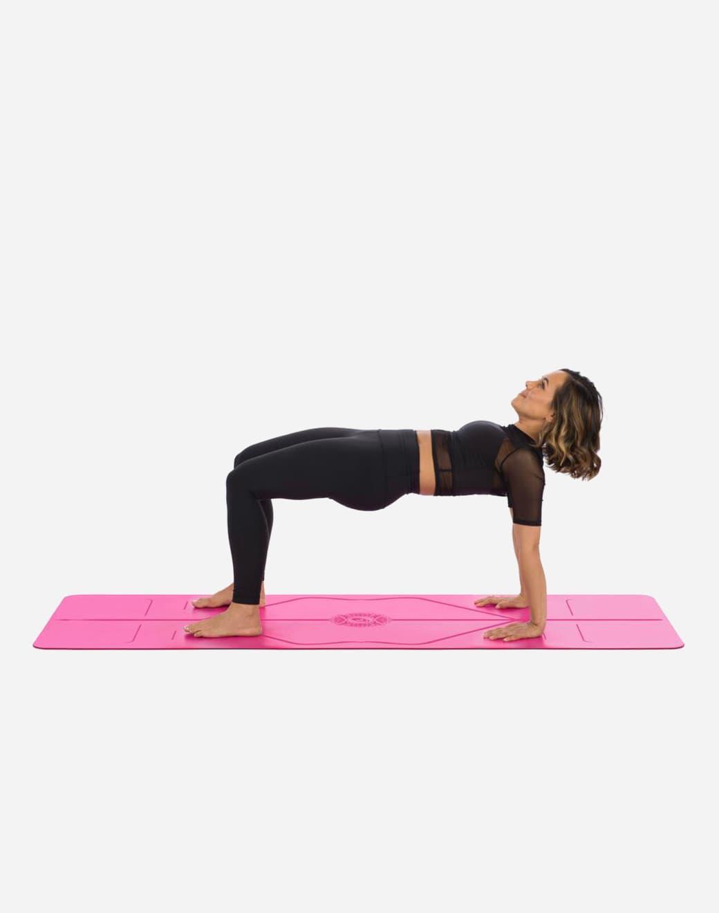 Liforme Liforme Gratitude Mat Grateful Pink 4.2mm Yoga Matı