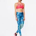 Teeki Lightning in a Bottle Desenli Spor Tayt