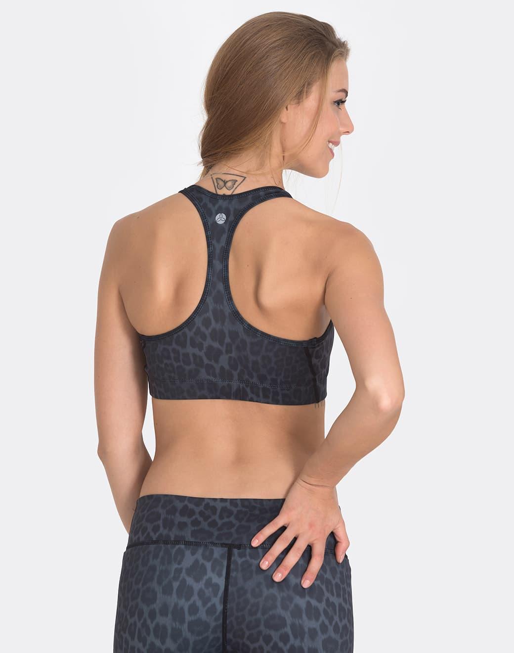 Vie Active Lori Black Leopard Sporcu Sütyeni