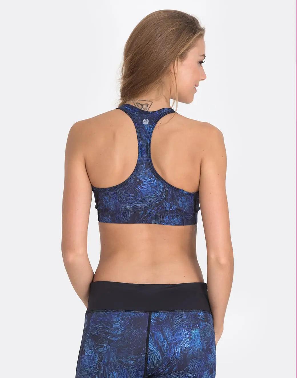 Vie Active Lori Blue Feather Sporcu Sütyeni
