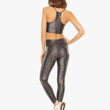 Koral Lustrous High Rise Leopard Lead Spor Tayt
