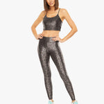 Koral Lustrous High Rise Leopard Lead Spor Tayt