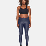 Koral Lustrous Maternity Legging Midnight Blue Hamile Tayt