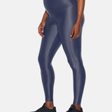 Koral Lustrous Maternity Legging Midnight Blue Hamile Tayt