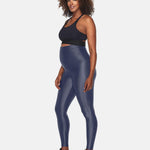 Koral Lustrous Maternity Legging Midnight Blue Hamile Tayt