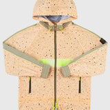 P.E Nation Man Down Jacket in Rock Print Spor Ceket