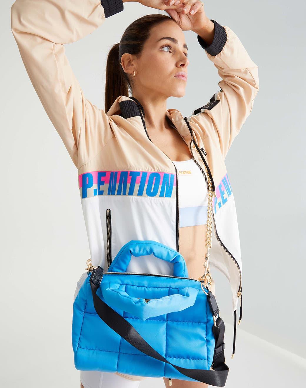 P.E Nation Man Up Jacket in Wheat Spor Ceket