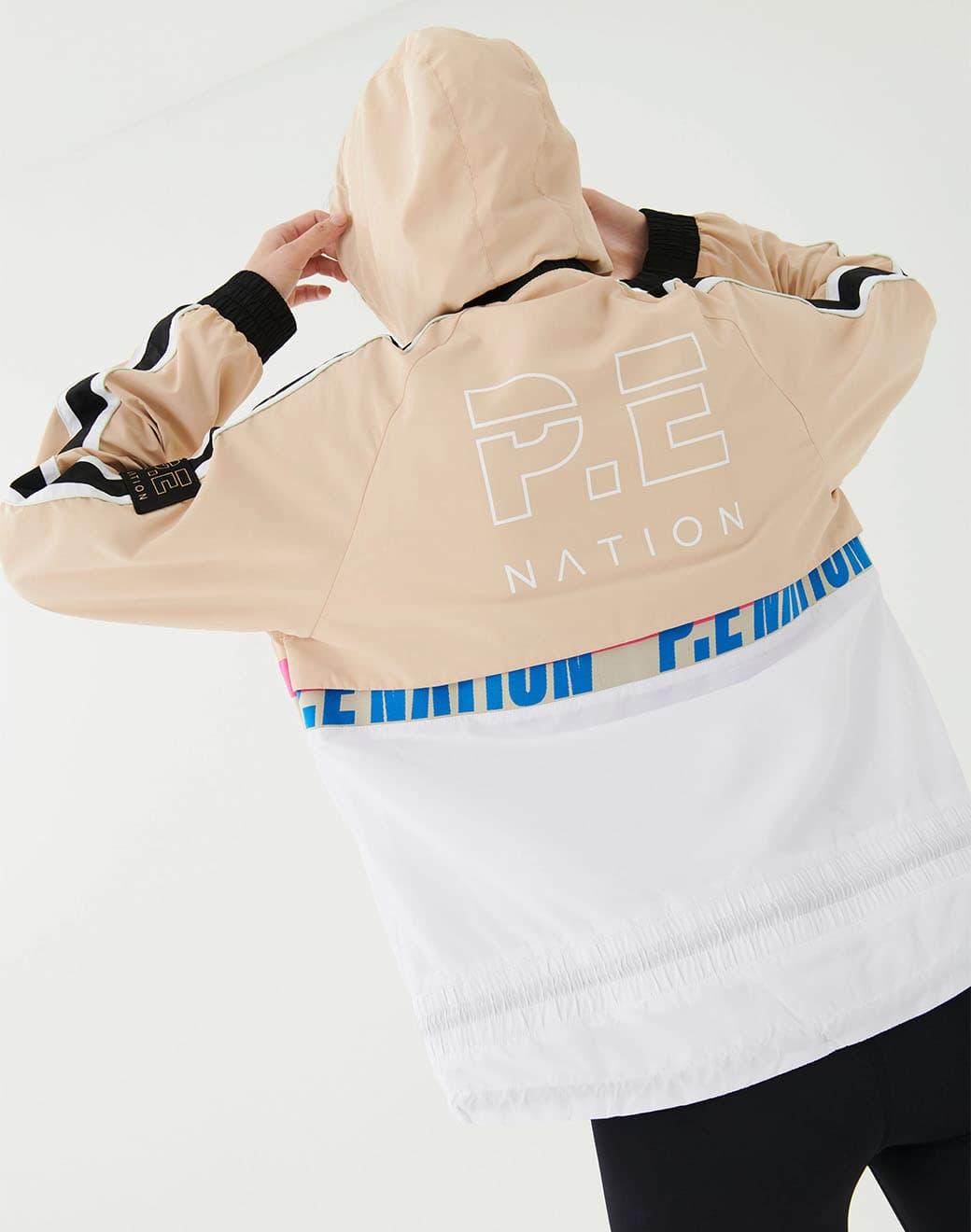 P.E Nation Man Up Jacket in Wheat Spor Ceket