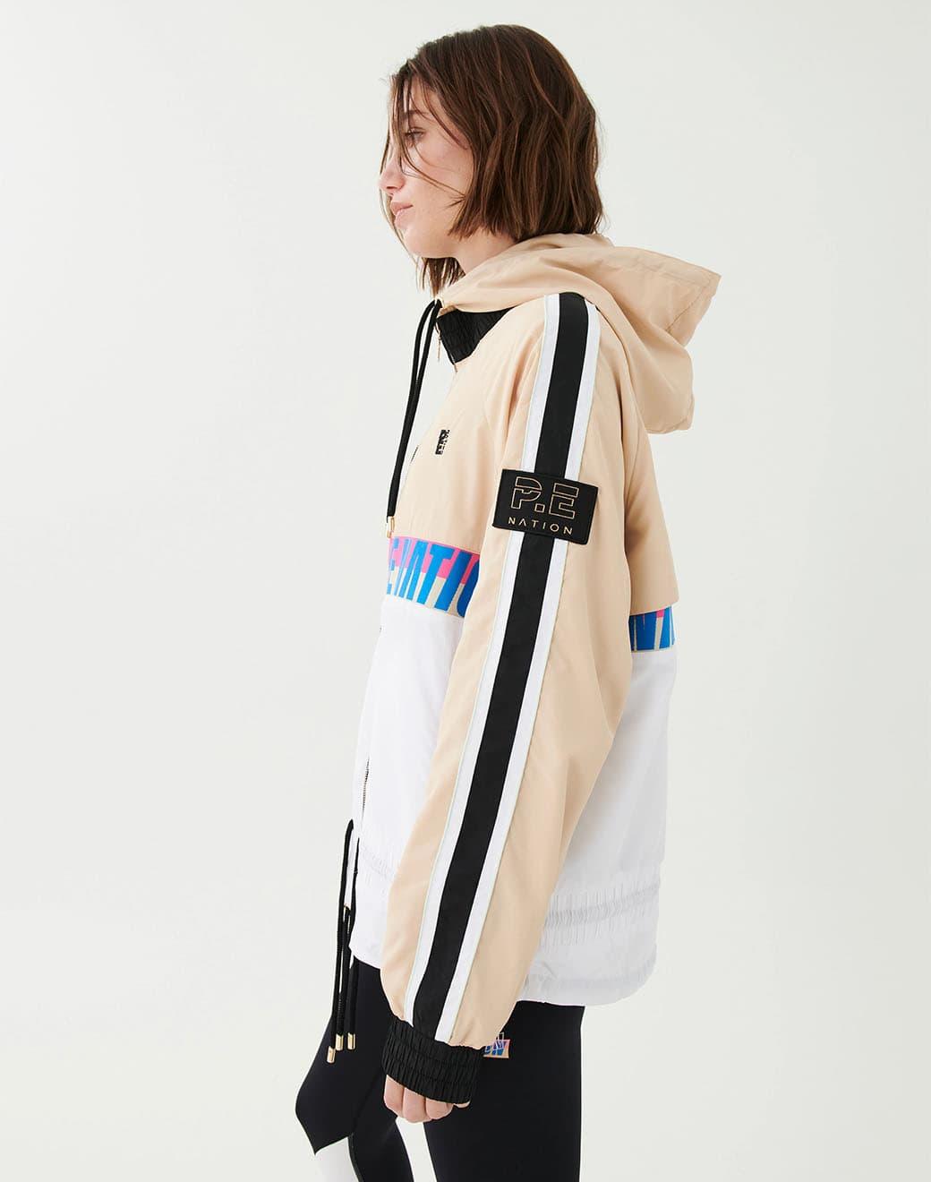 P.E Nation Man Up Jacket in Wheat Spor Ceket