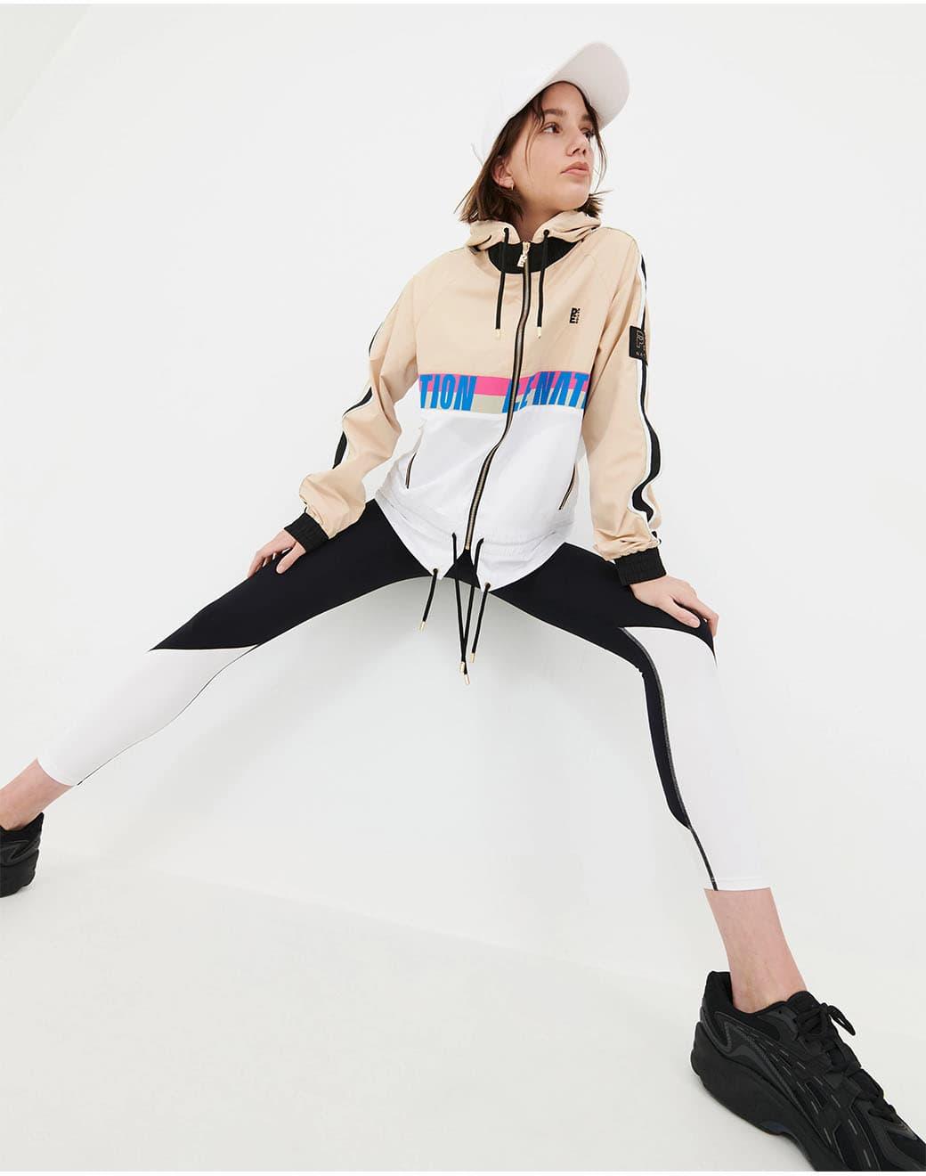 P.E Nation Man Up Jacket in Wheat Spor Ceket