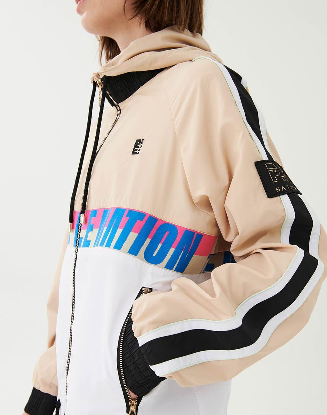P.E Nation Man Up Jacket in Wheat Spor Ceket