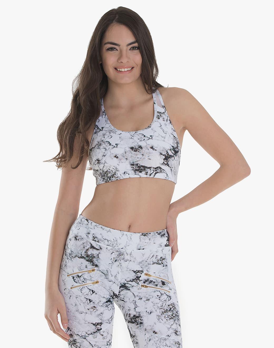 Varley Margot Marble Sporcu Sütyeni