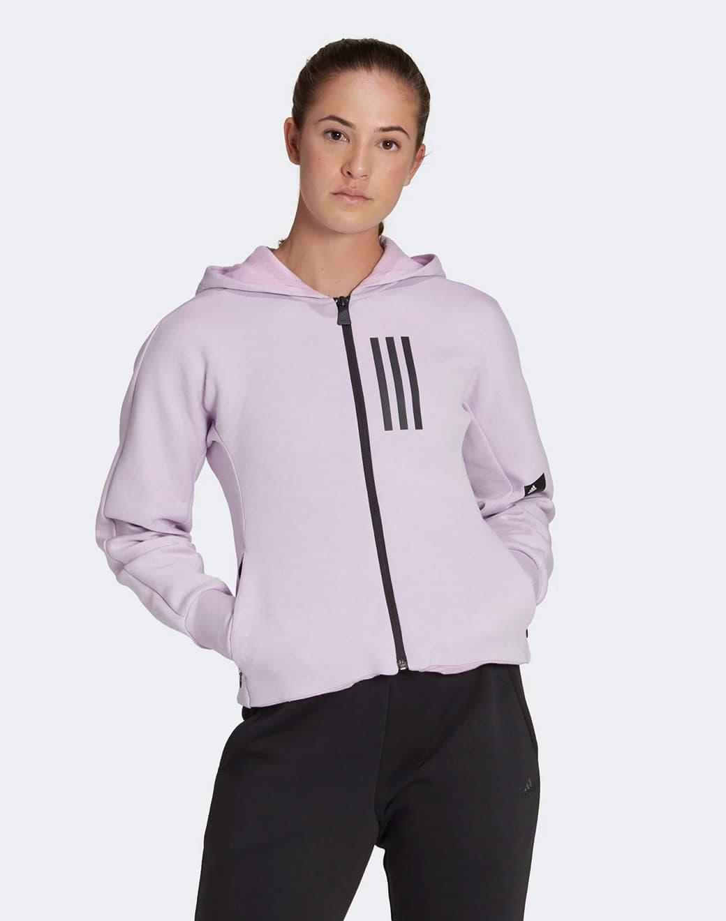adidas Mission Victory Slim Fit Full-Zip Kapüşonlu Hoodie
