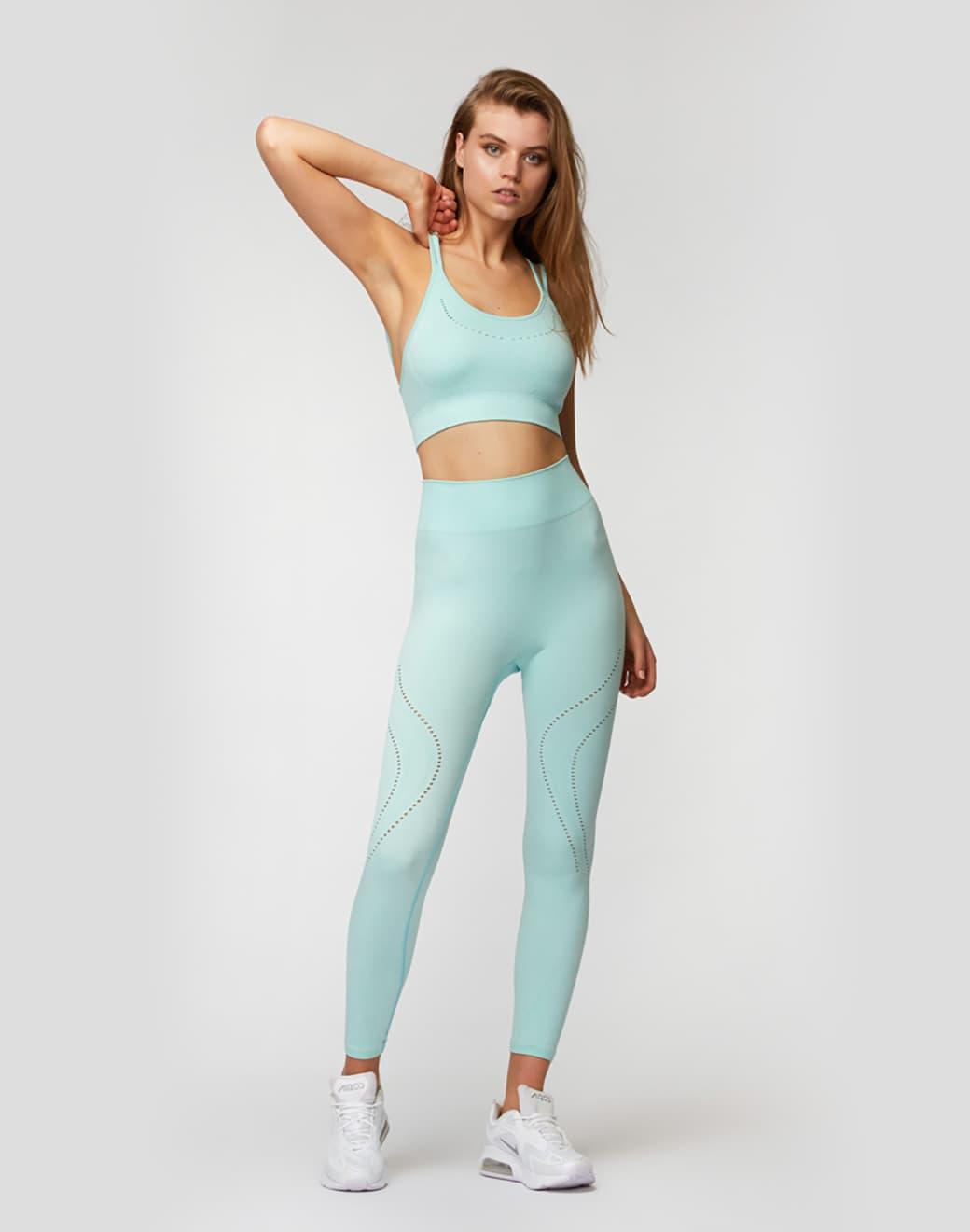 Lurv Sportswear Mystify Seamless 3/4 Legging Mint Dikişsiz Tayt