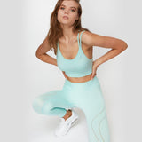 Lurv Sportswear Mystify Seamless 3/4 Legging Mint Dikişsiz Tayt