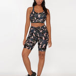 Lorna Jane Off Duty Camo Bike Short Bisiklet Taytı