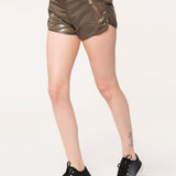 Lurv Sportswear P.S I Love You Olive Spor Şort