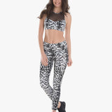 Varley Pacific Leopar Compression Spor Tayt