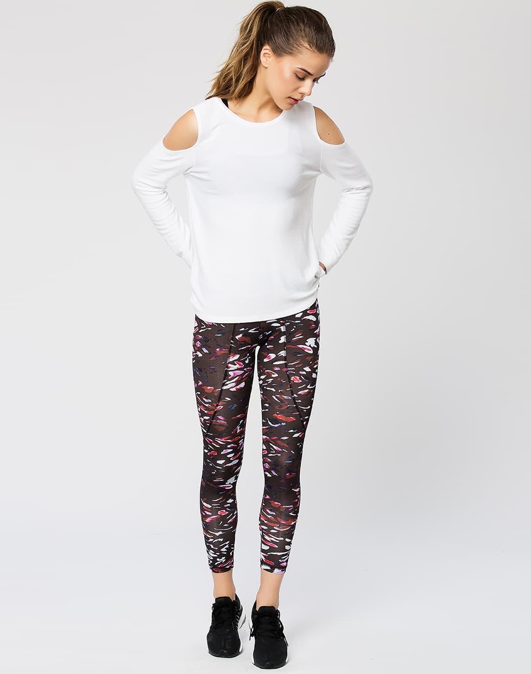 Varley Pacific Tiger Lily Compression Spor Tayt