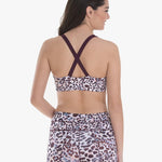 Varley Palisades Rose Leopard Sporcu Sütyeni