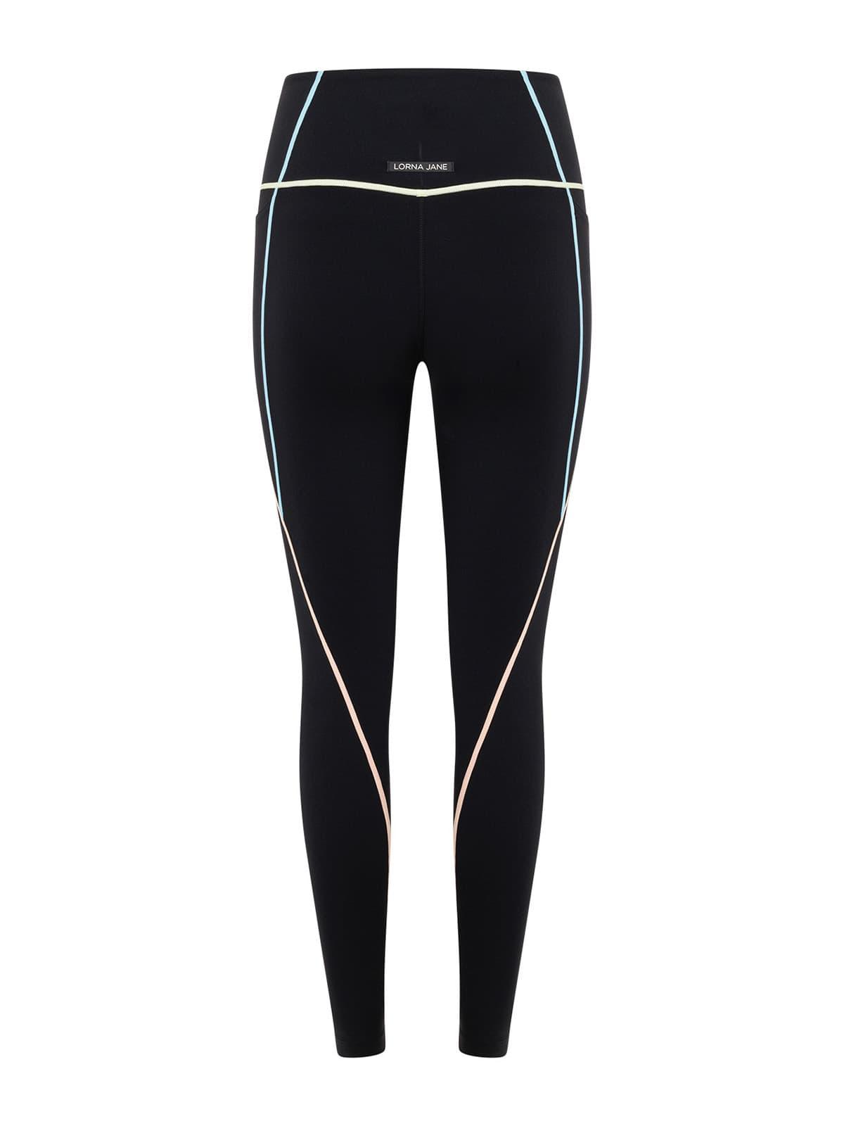 Lorna Jane Pastel Glow Recycled No Chafe Ankle Biter Leggings Tayt