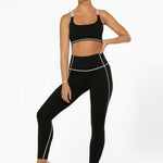 Lorna Jane Pastel Glow Recycled No Chafe Ankle Biter Leggings Tayt