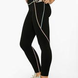 Lorna Jane Pastel Glow Recycled No Chafe Ankle Biter Leggings Tayt