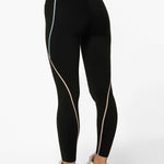 Lorna Jane Pastel Glow Recycled No Chafe Ankle Biter Leggings Tayt