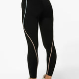 Lorna Jane Pastel Glow Recycled No Chafe Ankle Biter Leggings Tayt