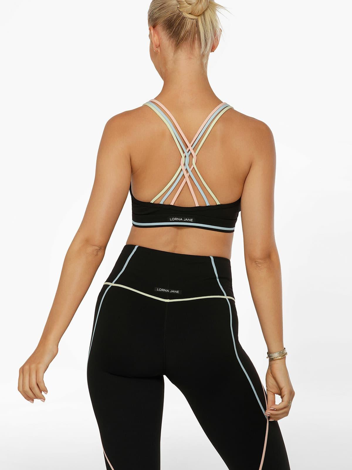 Lorna Jane Pastel Glow Recycled Sports Bra Spor Sütyeni