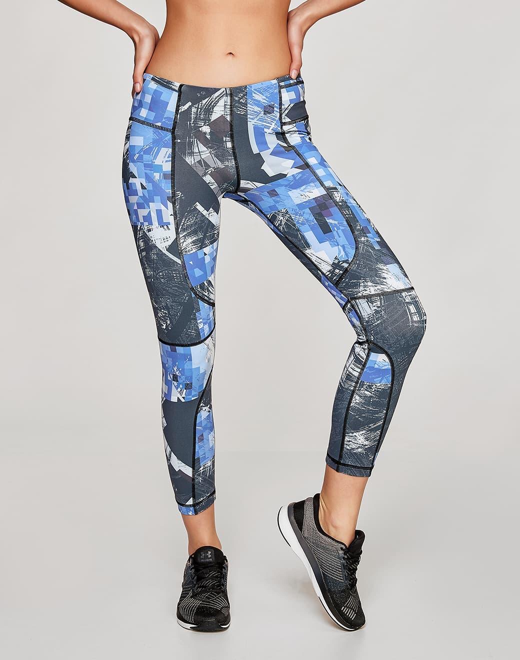 Vimmia Printed Valor Crop Spor Tayt