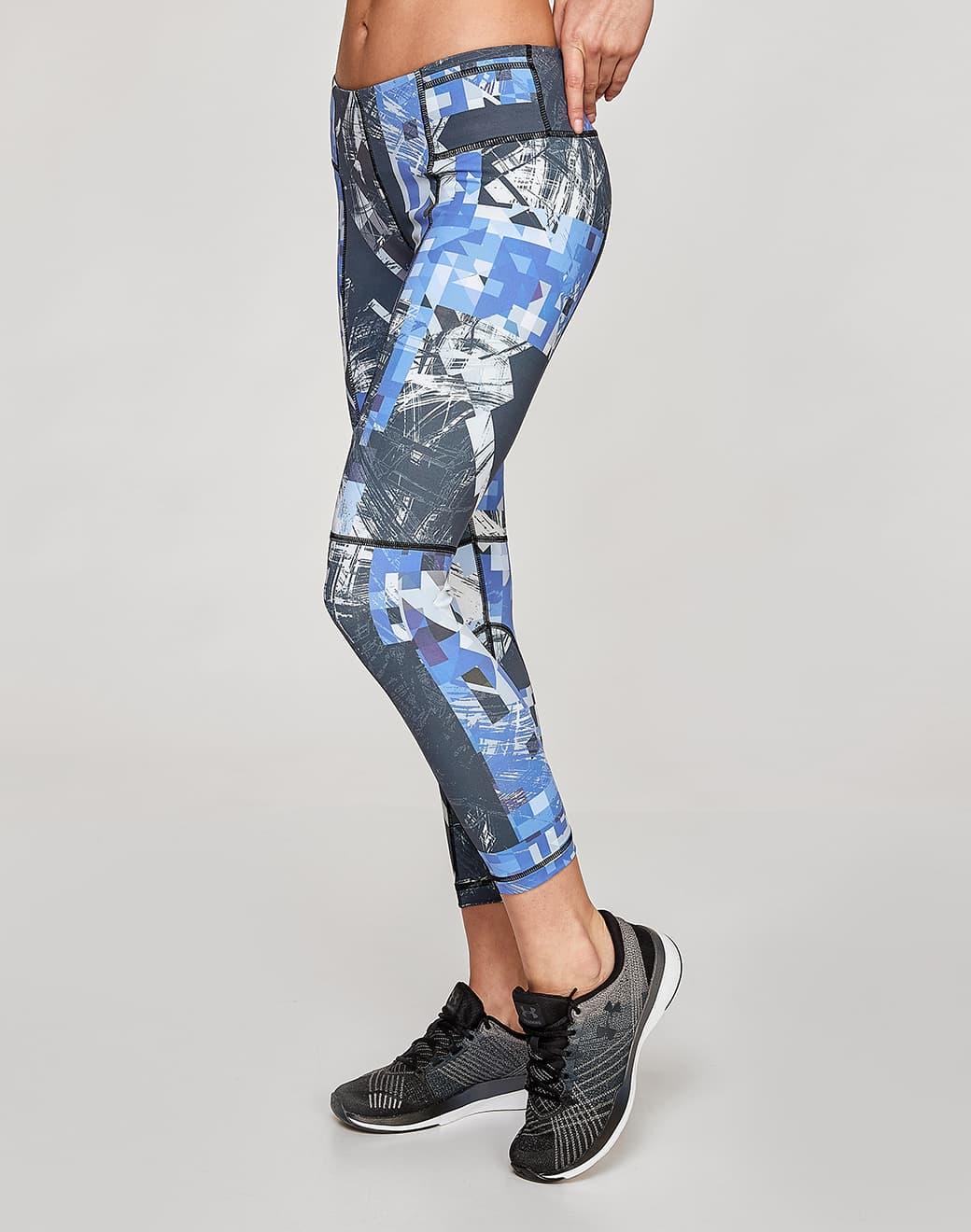 Vimmia Printed Valor Crop Spor Tayt