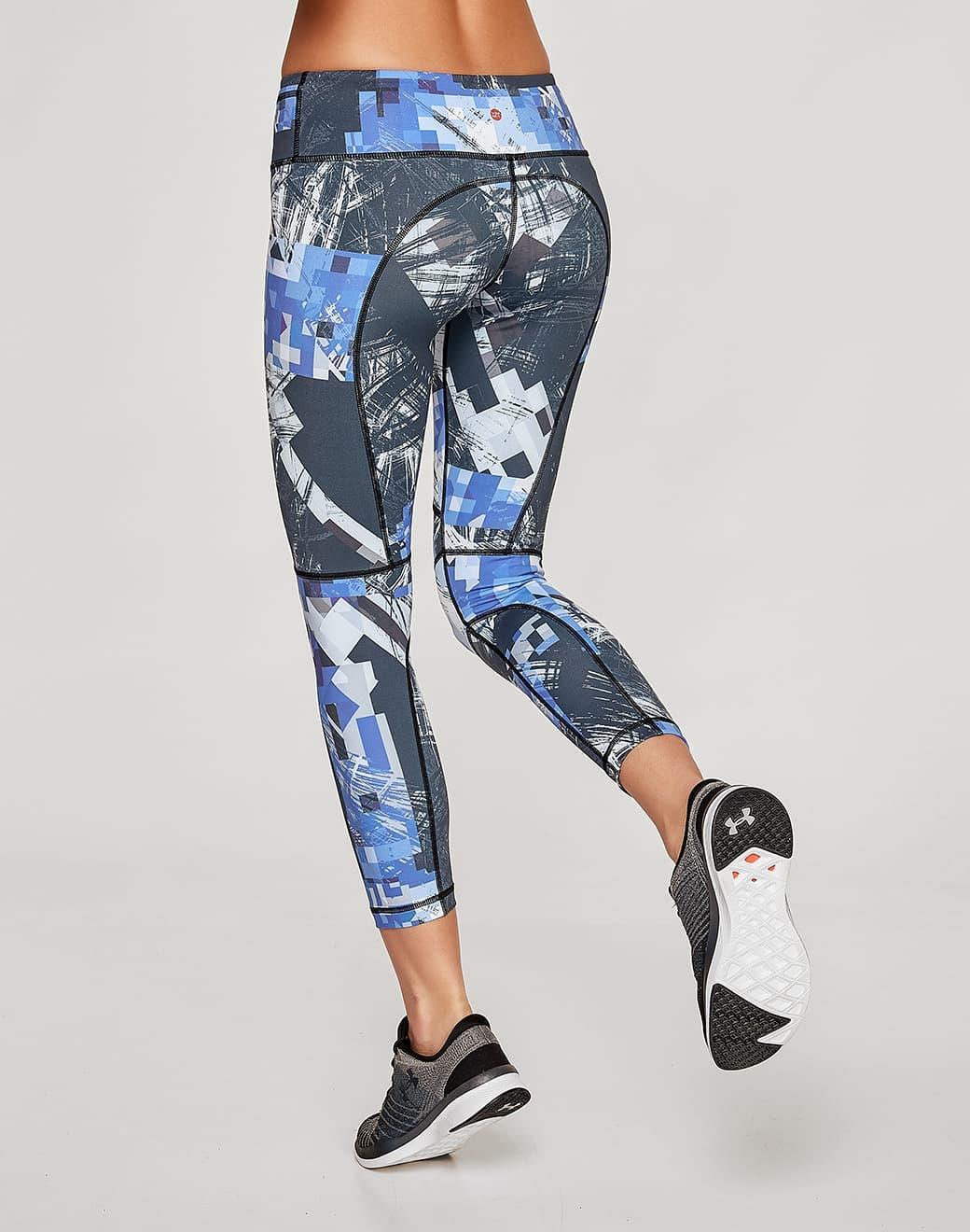 Vimmia Printed Valor Crop Spor Tayt