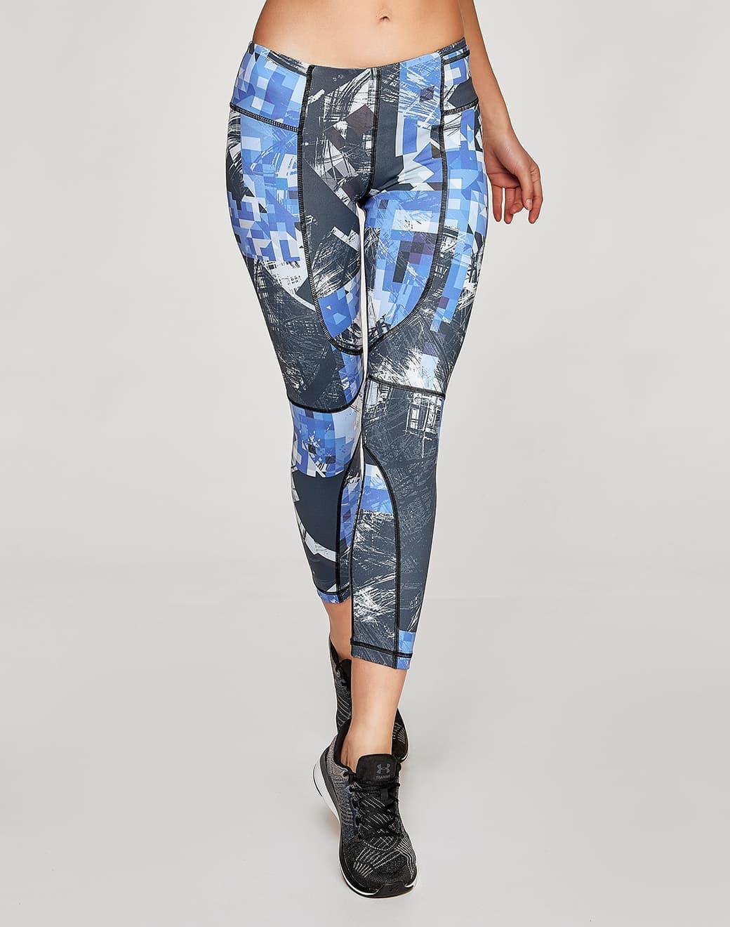 Vimmia Printed Valor Crop Spor Tayt