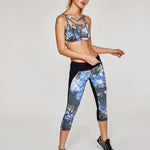 Vimmia Printed Victory Kapri Spor Tayt
