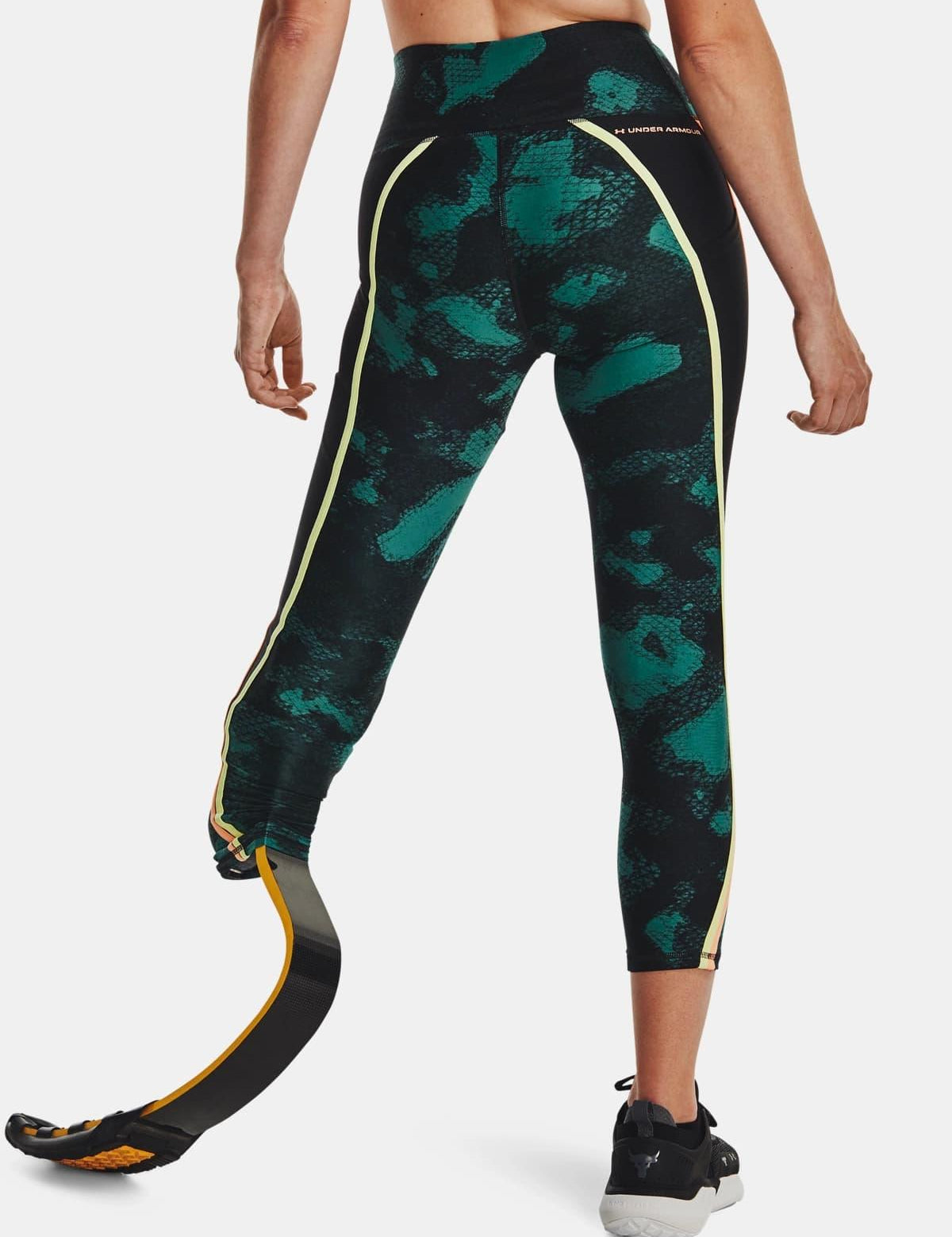 Under Armour Project Rock HeatGear® Printed Ankle Leggings Spor Tayt
