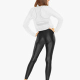 Koral Pump Open Mesh Pullover White Sweatshirt