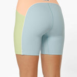 Lorna Jane Rainbow Splice No Ride Booty Pocket Bike Short Biker Tayt