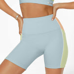 Lorna Jane Rainbow Splice No Ride Booty Pocket Bike Short Biker Tayt
