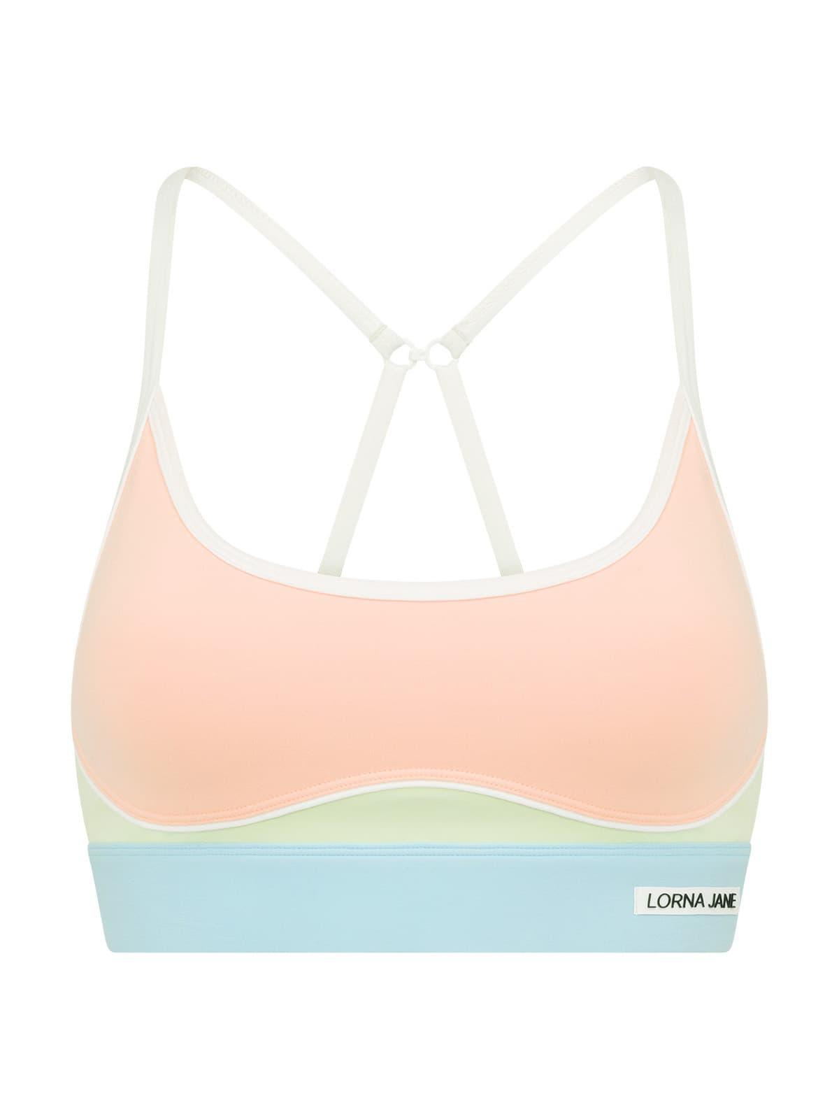 Lorna Jane Rainbow Splice Sports Bra Sporcu Sütyeni