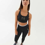 P.E Nation Reaction Sports Bra in Charcoal Marl Spor Sütyeni