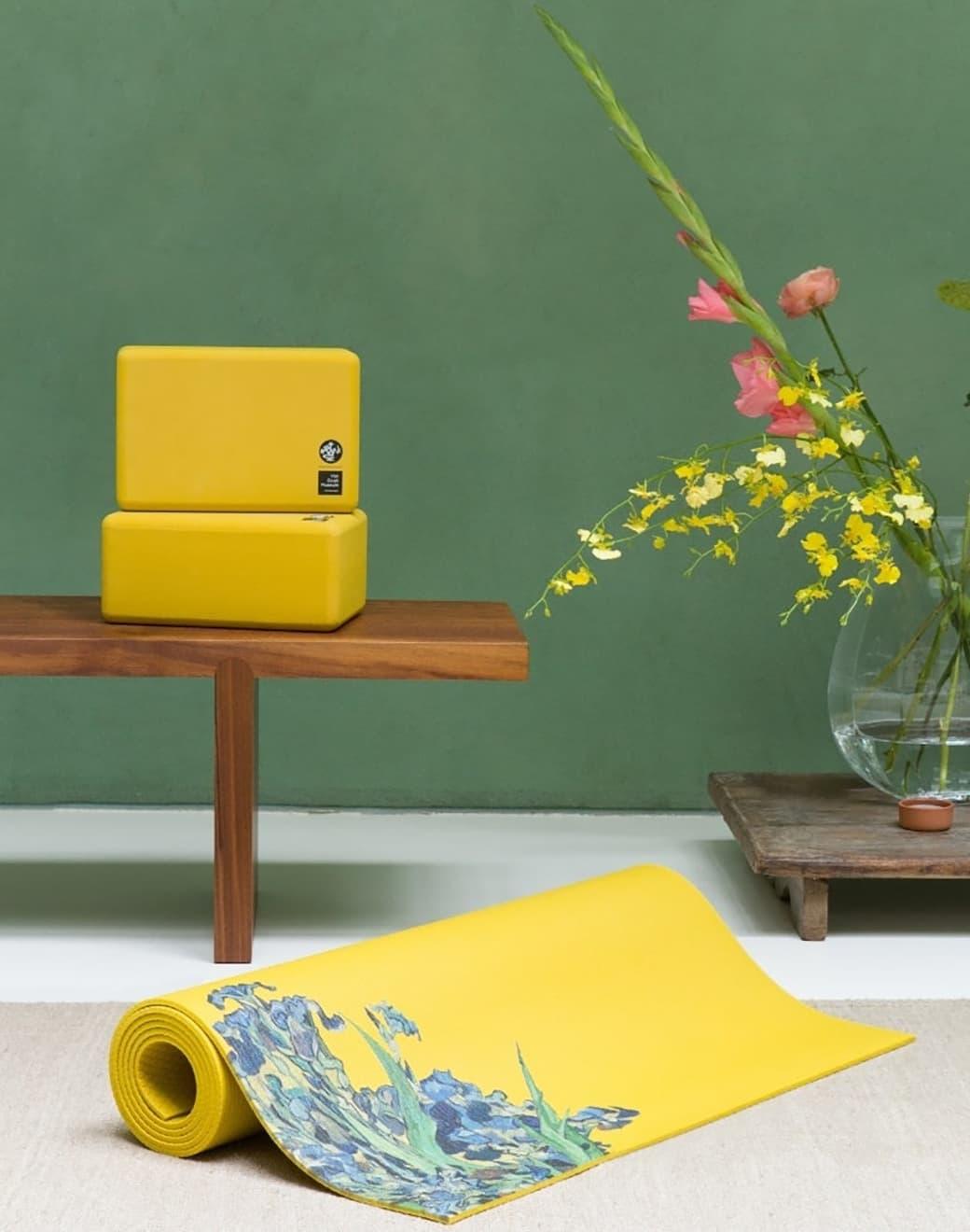 Manduka Recycled Foam Irises Gold VG Yoga Blok