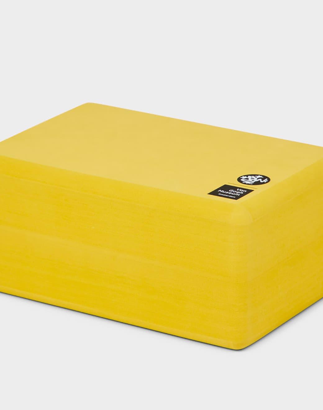 Manduka Recycled Foam Irises Gold VG Yoga Blok
