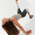 P.E Nation Redefine Legging in Charcoal Spor Tayt