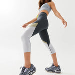 P.E Nation Redefine Legging in Charcoal Spor Tayt