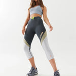 P.E Nation Redefine Legging in Charcoal Spor Tayt