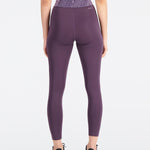 New Balance Relentless Crossover High Rise 7/8 Tight Spor Tayt - Burgundy