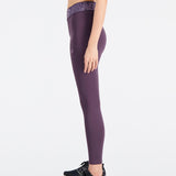 New Balance Relentless Crossover High Rise 7/8 Tight Spor Tayt - Burgundy