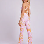 Onzie Rib Studio Flare Legging Pant Summer Groove Pantolon